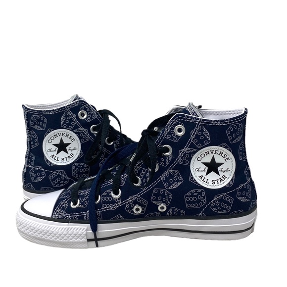 Converse CONS Chuck Taylor Pro Casual Women Sneakers High Top Shoes Navy A03222C - Picture 5 of 10